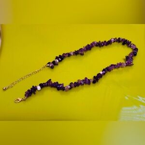 Amethyst Beaded Necklace